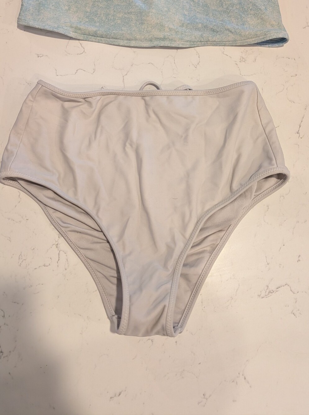 aerie White Swim Bikini Bottoms